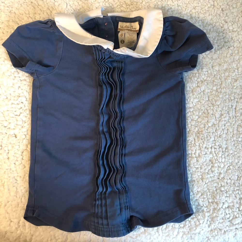 Matilda Jane Peter Pan Collar Top